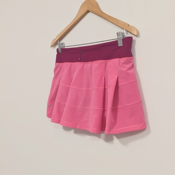 Lululemon Pace Rival Skirt II Pink Paradise/Regal Plum 6 - Picture 15 of 16